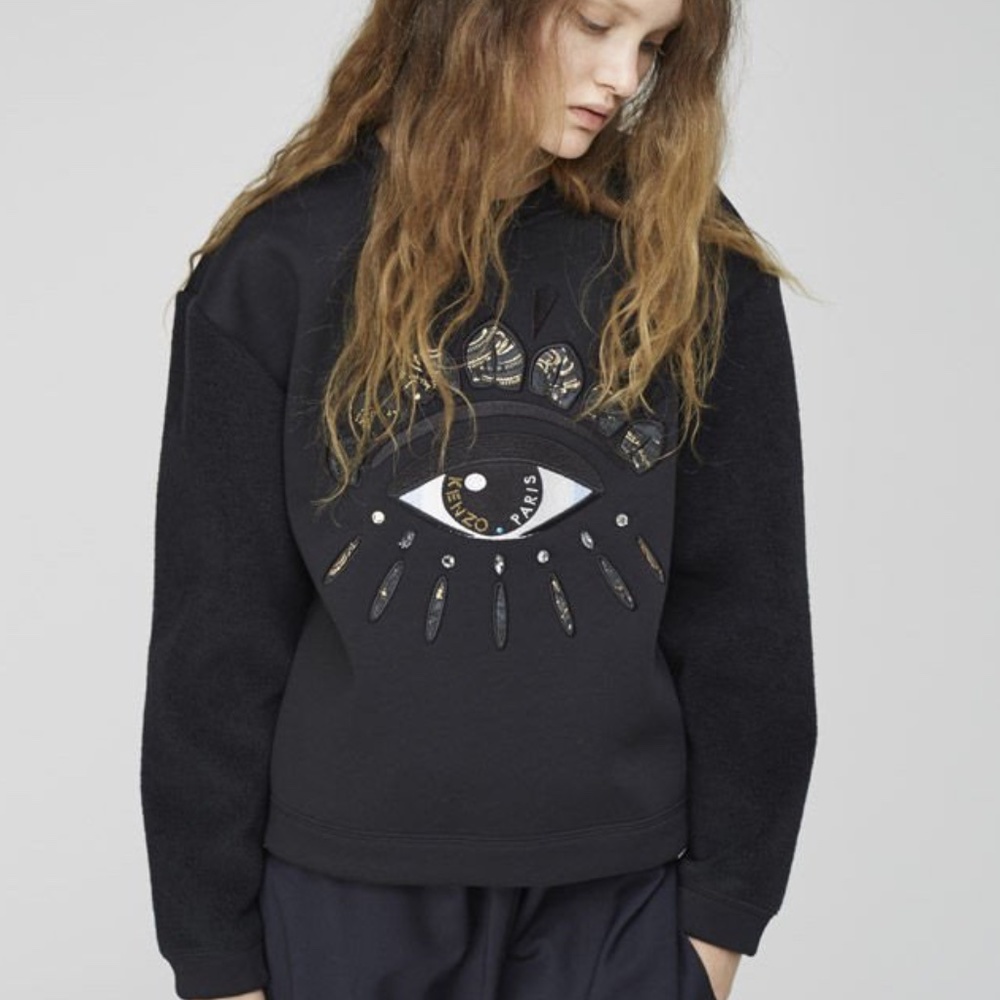 Lotus Eye Neoprene Sweatshirt